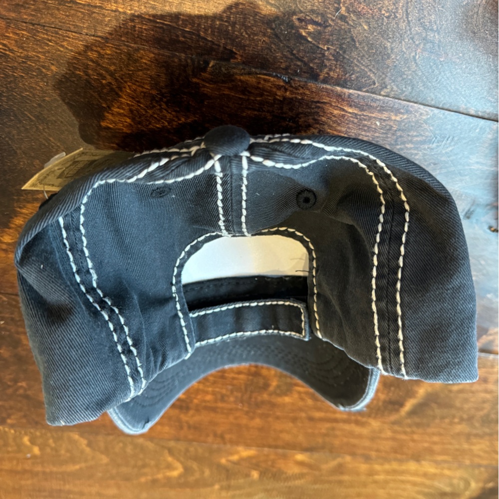 Pickleball Cap - “Happy People Play Pickleball” distressed adjustable hat - NWT - Picture 7 of 11